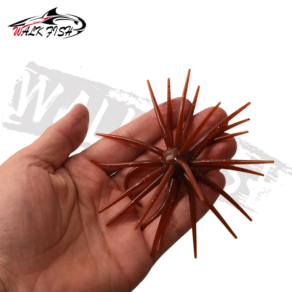 ウニ型ワーム 100mm 9g TPE 3個入 WALK FISH / ウォークフィッシュ