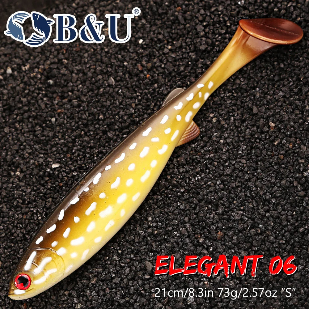 B&U パドルテール(リプロダクト) 8.2インチ 全5種