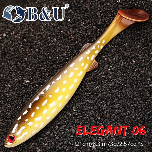 B&U パドルテール(リプロダクト) 8.2インチ 全5種
