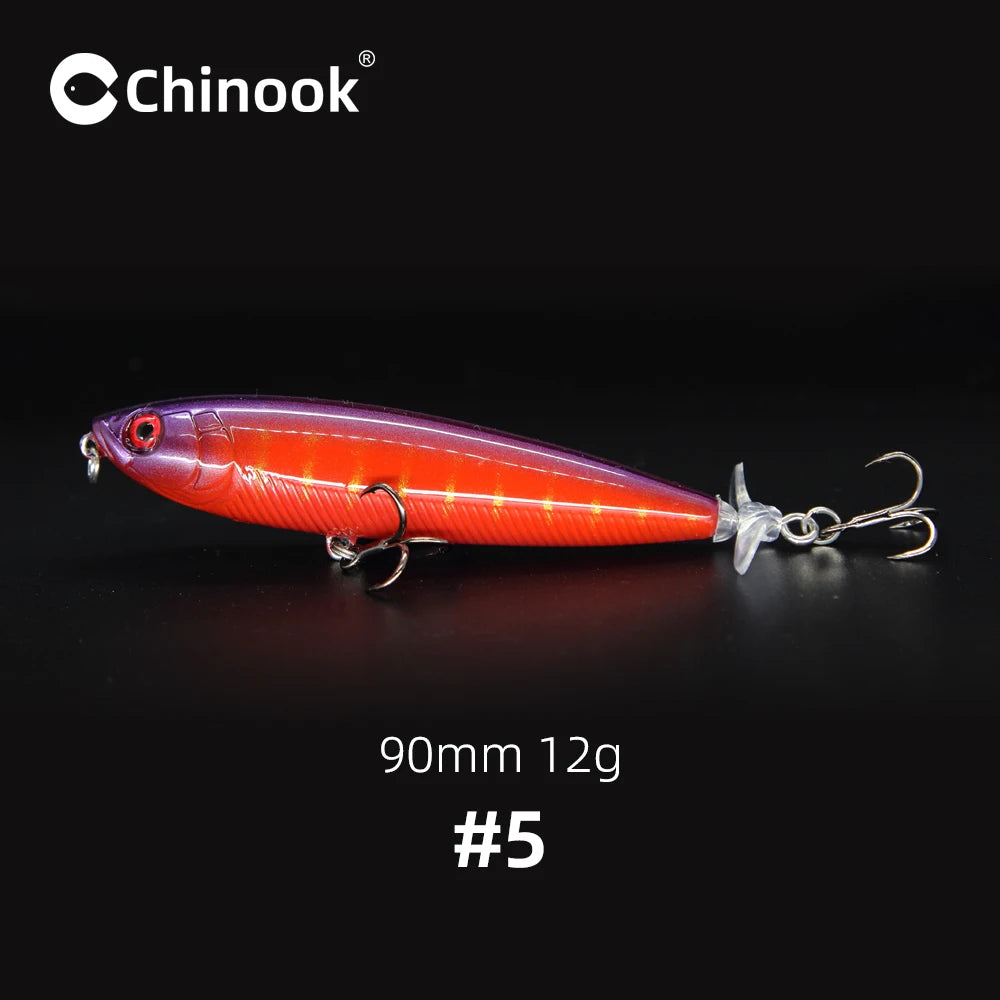 Chinook トップウォーターポッパー(リプロダクト) 7/16オンス（12g） 全6種 [フローティング]