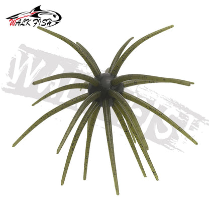 ウニ型ワーム 40〜110mm 0.5〜8.7g TPE 3個入 全9色 WALK FISH / ウォークフィッシュ