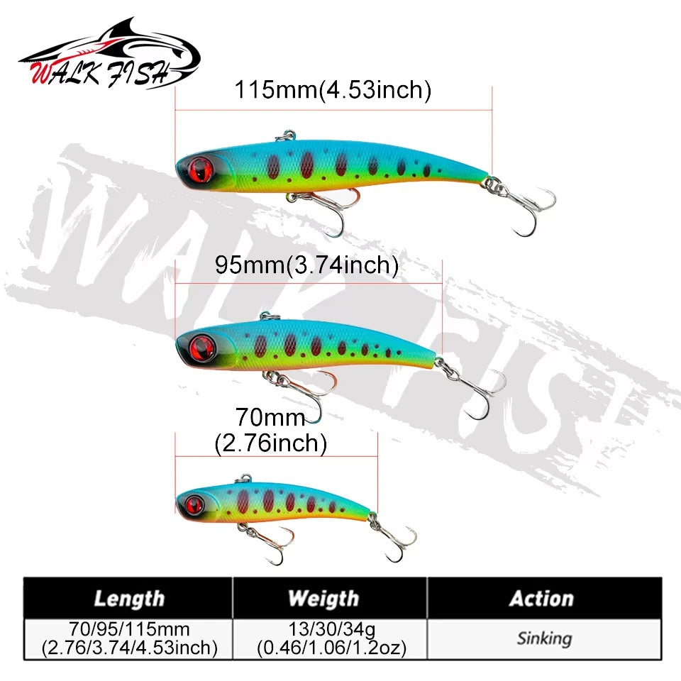 バイブレーション 70〜115mm 13〜34g WALK FISH / ウォークフィッシュ