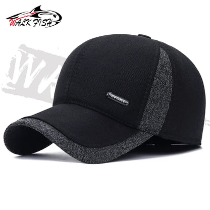 フィッシングキャップ 冬用 耳当て付き WALK FISH / ウォークフィッシュ