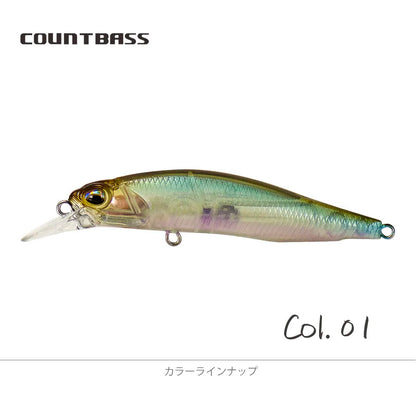 シルバークリークミノー 63mm/5g COUNTBASS / カウントバス