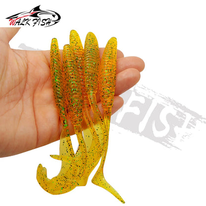 シングルテールワーム 130mm 6g 5本入 WALK FISH / ウォークフィッシュ