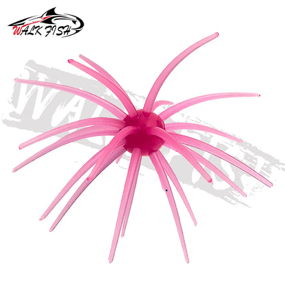 ウニ型ワーム 40〜110mm 0.5〜8.7g TPE 3個入 全9色 WALK FISH / ウォークフィッシュ