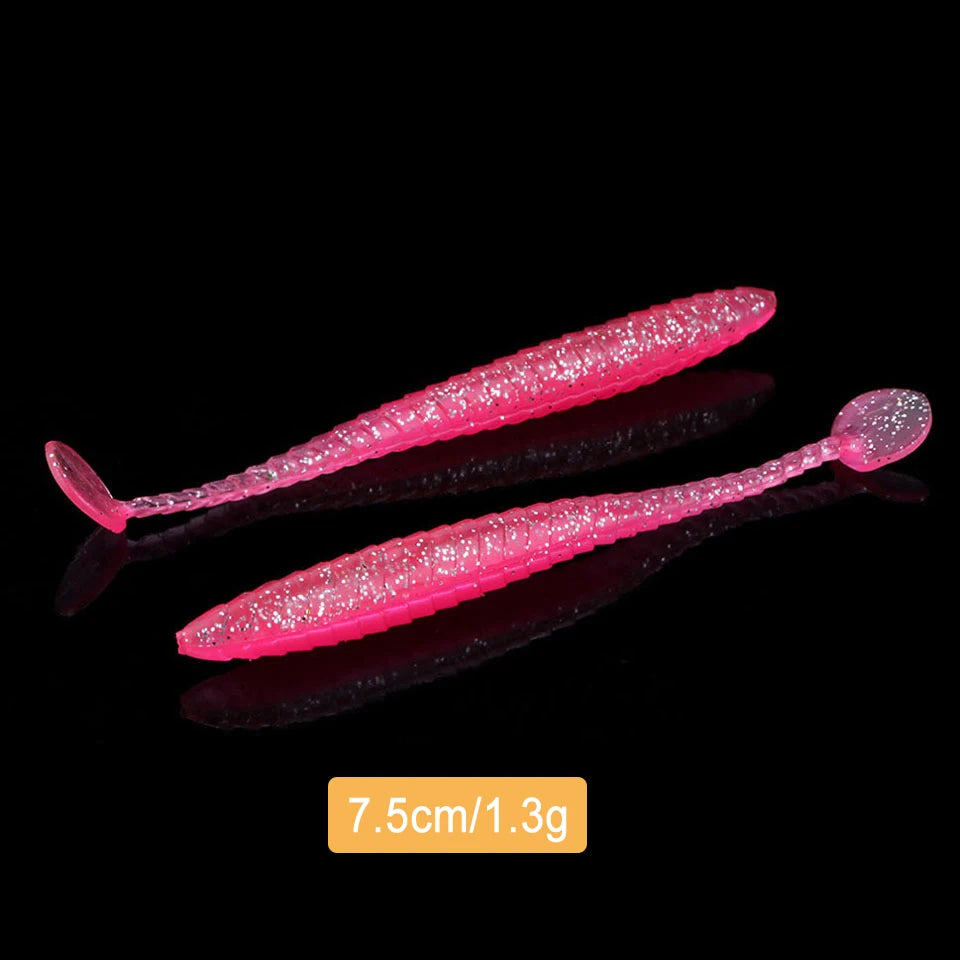 ストレートワーム 7.5/9.5/10.5cm 塩入り WALK FISH / ウォークフィッシュ
