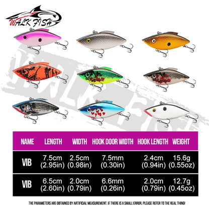バイブレーション 65/75mm 11.4/18.6g WALK FISH / ウォークフィッシュ
