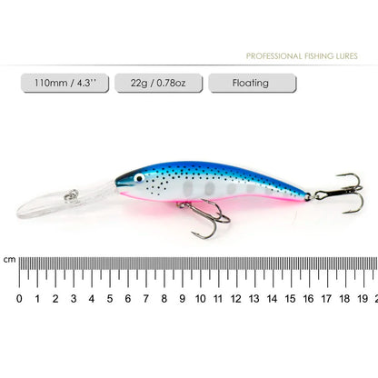 ディープテールダンサー 110mm/22g COUNTBASS / カウントバス