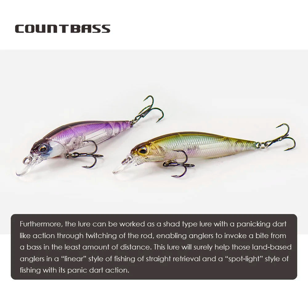 シルバークリークミノー 63mm/5g COUNTBASS / カウントバス