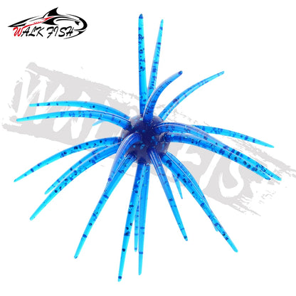 ウニ型ワーム 110mm 9g TPE 3個入 全20色 WALK FISH / ウォークフィッシュ