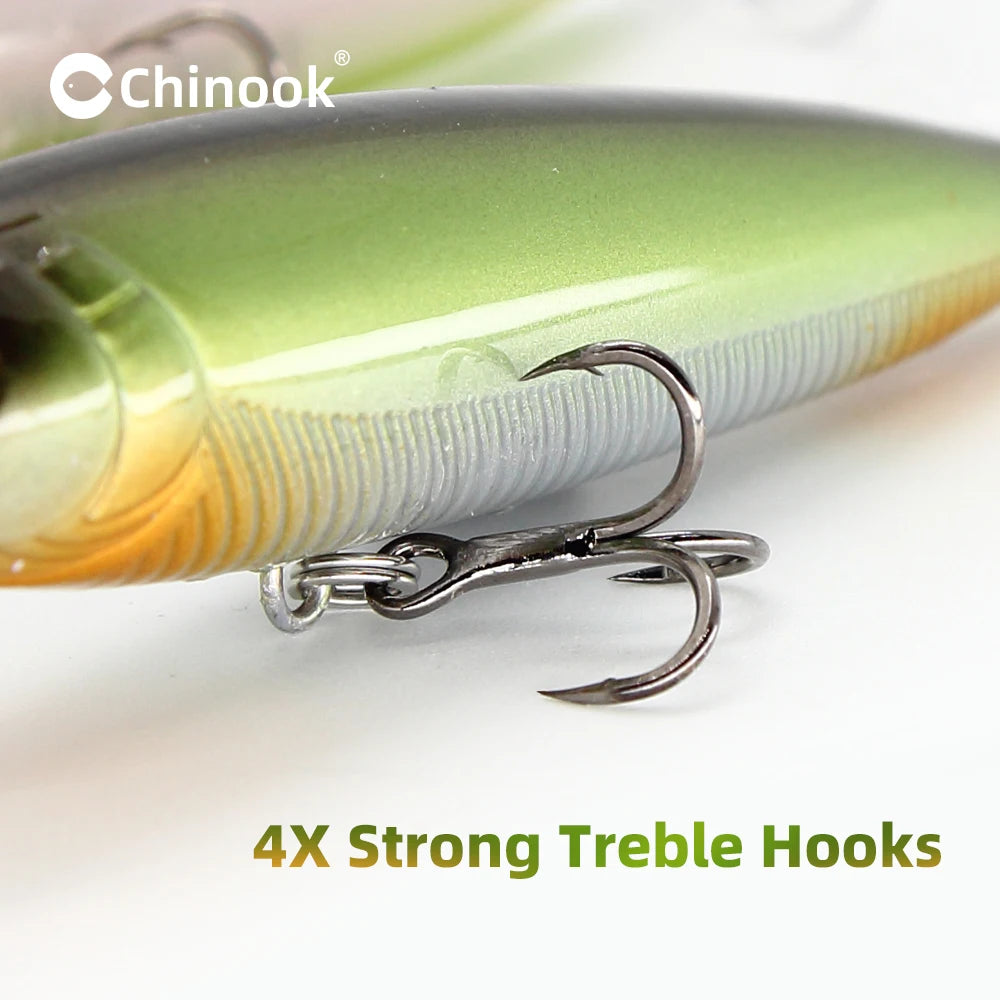 Chinook トップウォーターポッパー(リプロダクト) 7/16オンス（12g） 全6種 [フローティング]