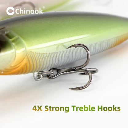 Chinook トップウォーターポッパー(リプロダクト) 7/16オンス（12g） 全6種 [フローティング]