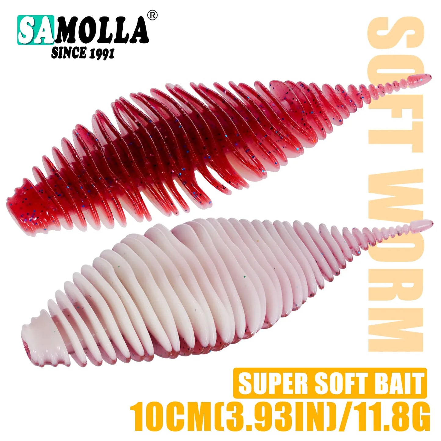 SAMOLLA ワーム(リプロダクト) 2.4インチ / 3.9インチ 全12種
