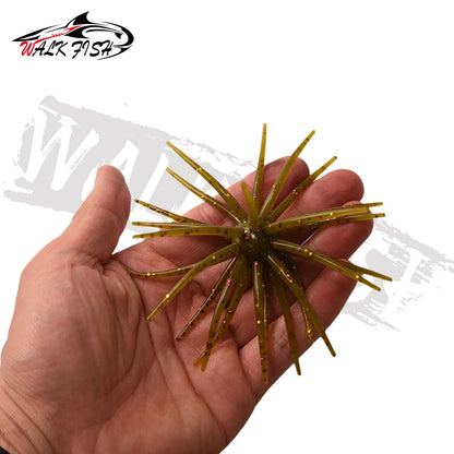 ウニ型ワーム 100mm 9g TPE 3個入 WALK FISH / ウォークフィッシュ