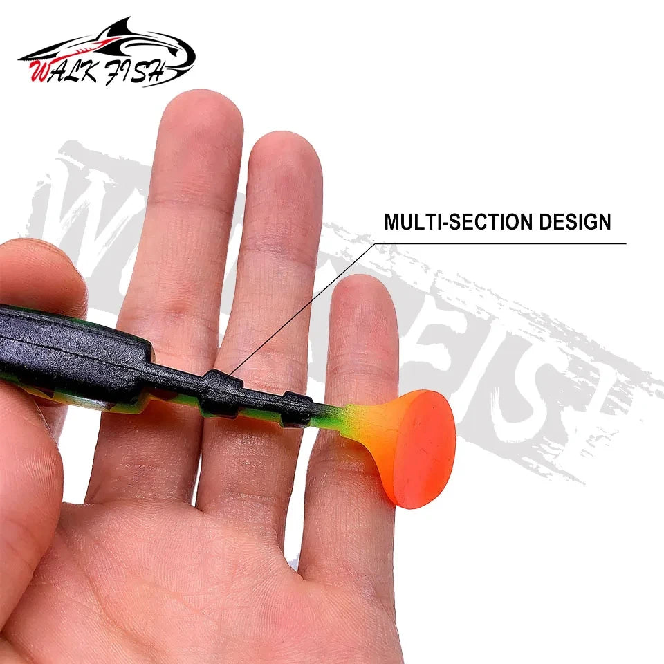 シャッドテールワーム 100mm 10.3g 3本入 WALK FISH / ウォークフィッシュ