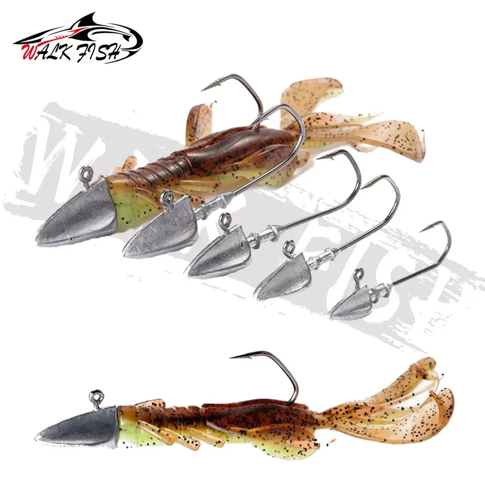 三角ヘッドジグヘッド 3.5〜20g 5個入 WALK FISH / ウォークフィッシュ