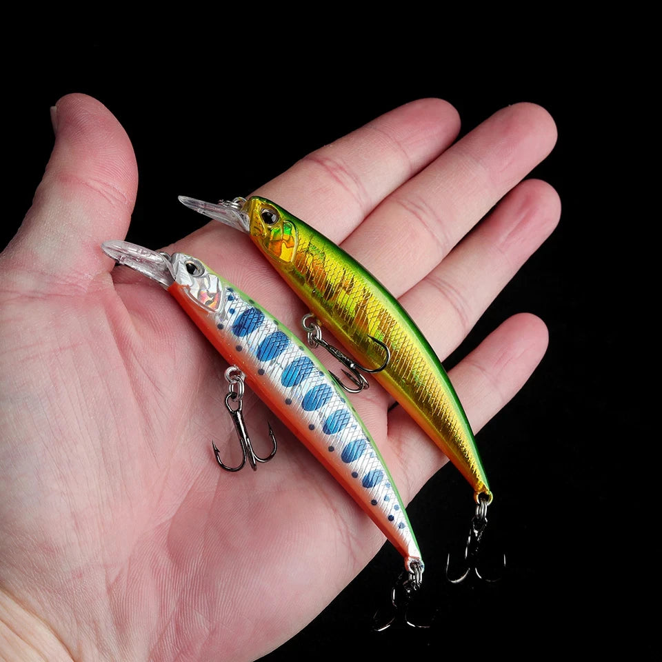 シンキングミノー 80mm 12g 3Dアイ WALK FISH / ウォークフィッシュ