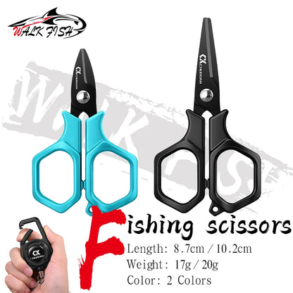 フィッシングプライヤー(ハサミ) 8.7/10.2cm WALK FISH / ウォークフィッシュ