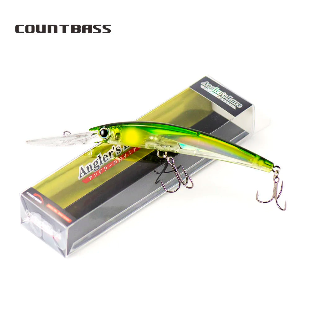 クリスタル3Dミノー ディープダイバー 130mm/24.5g COUNTBASS / カウントバス