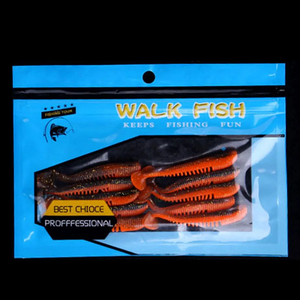 ストレートワーム 6.5/9/10/11cm WALK FISH / ウォークフィッシュ