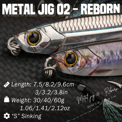 ジグパラ ライブベイト 30g/40g/60g B&U / ビーアンドユー