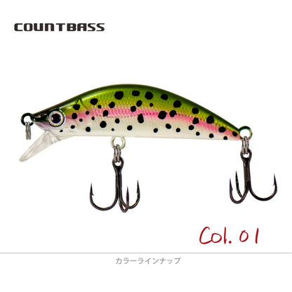 トラウトチューン 50mm/5.5g COUNTBASS / カウントバス