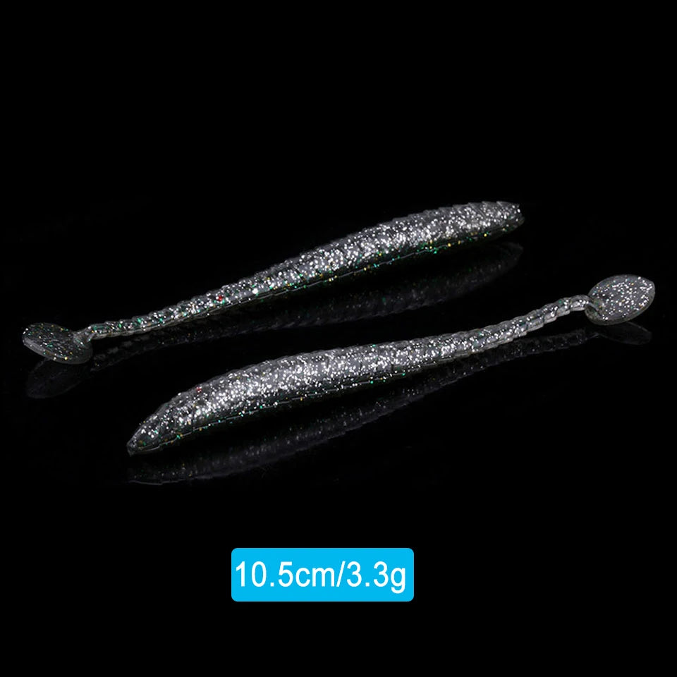 ストレートワーム 7.5/9.5/10.5cm 塩入り WALK FISH / ウォークフィッシュ