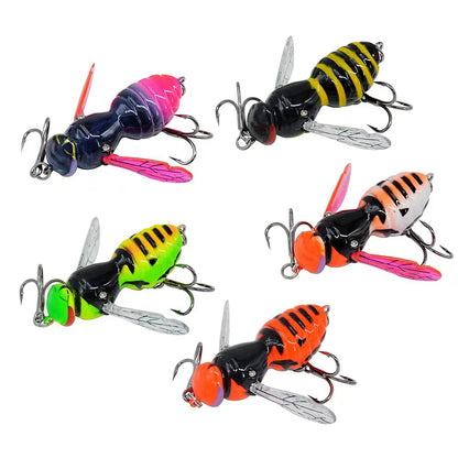 虫型トップウォーター 40mm 4.5g フローティング WALK FISH / ウォークフィッシュ