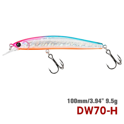 DW70 100SP サスペンドミノー 100mm/9.5g TSURINOYA / ツリノヤ