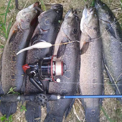 スプリットテールワーム 120mm 10g フローティング 5本入 WALK FISH / ウォークフィッシュ