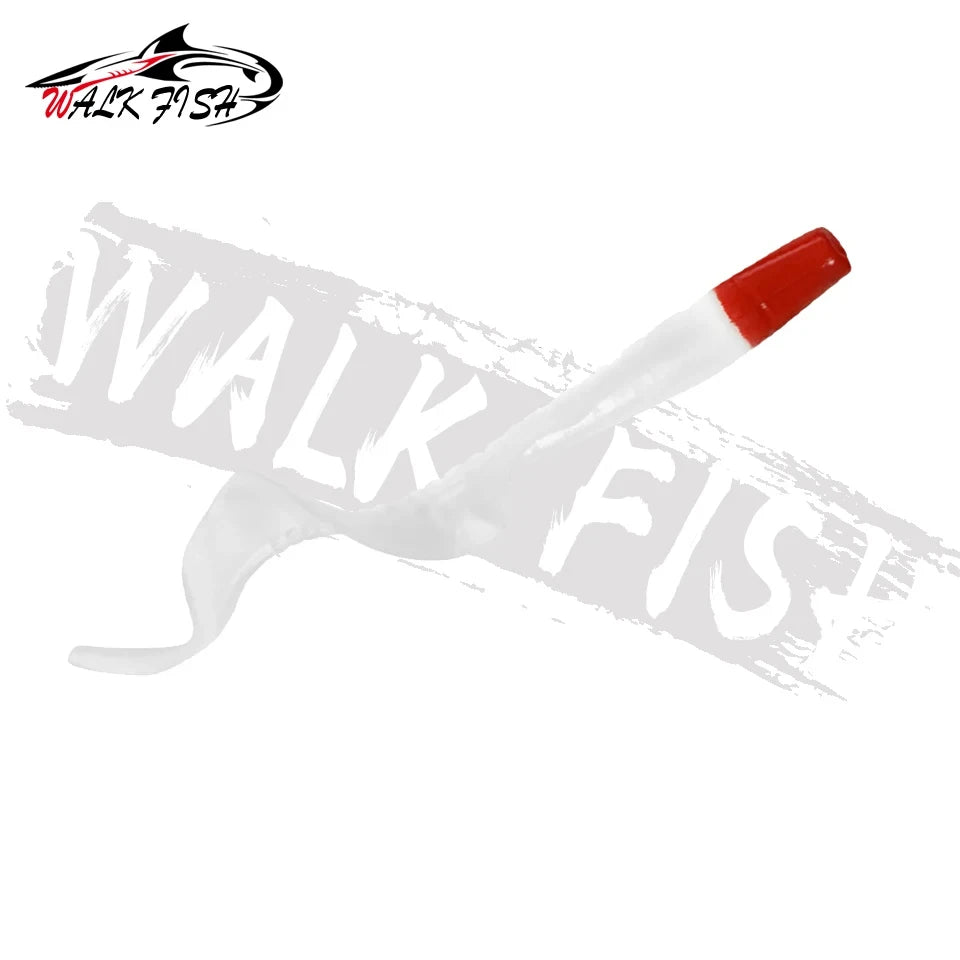 カーリーテールワーム 60/80mm 10本入 全11色 WALK FISH / ウォークフィッシュ