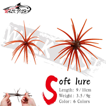 ウニ型ワーム 3.5/9g TPE WALK FISH / ウォークフィッシュ
