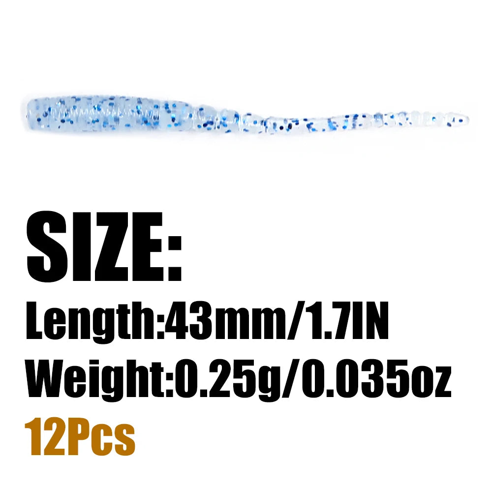テトラワークス ピピン 43mm/0.25g 12本入り PEAK / ピーク
