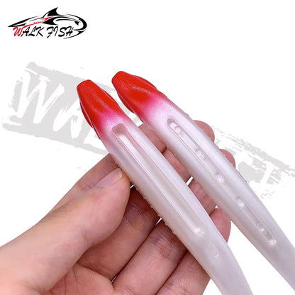 スプリットテールワーム 170mm 15.5g 3本入 全6色 WALK FISH / ウォークフィッシュ