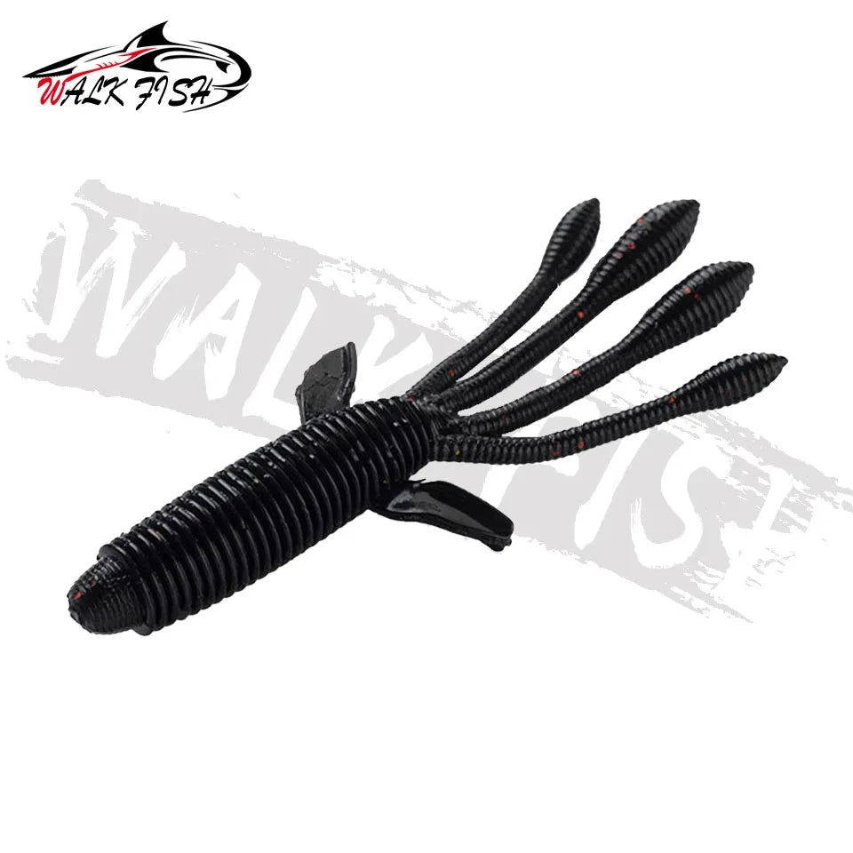 シュリンプワーム 80mm 3g 10本入 WALK FISH / ウォークフィッシュ