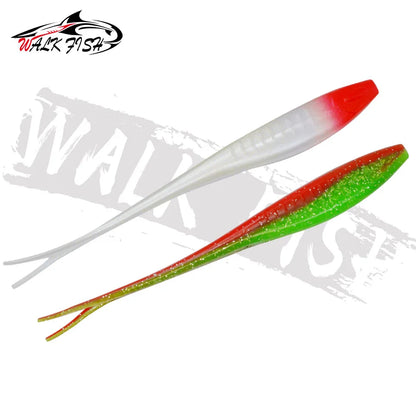 スプリットテールワーム 170mm 15.5g 3本入 全6色 WALK FISH / ウォークフィッシュ