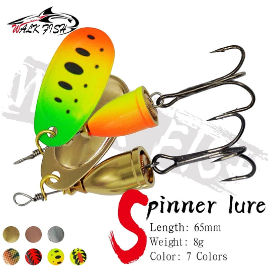 スピナー 65mm 8g コロラドブレード WALK FISH / ウォークフィッシュ