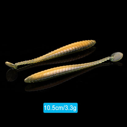 ストレートワーム 7.5/9.5/10.5cm 塩入り WALK FISH / ウォークフィッシュ