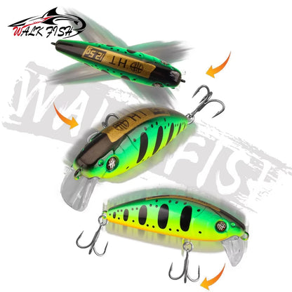 ミノー 45〜70mm 5.5〜18g スローシンキング WALK FISH / ウォークフィッシュ