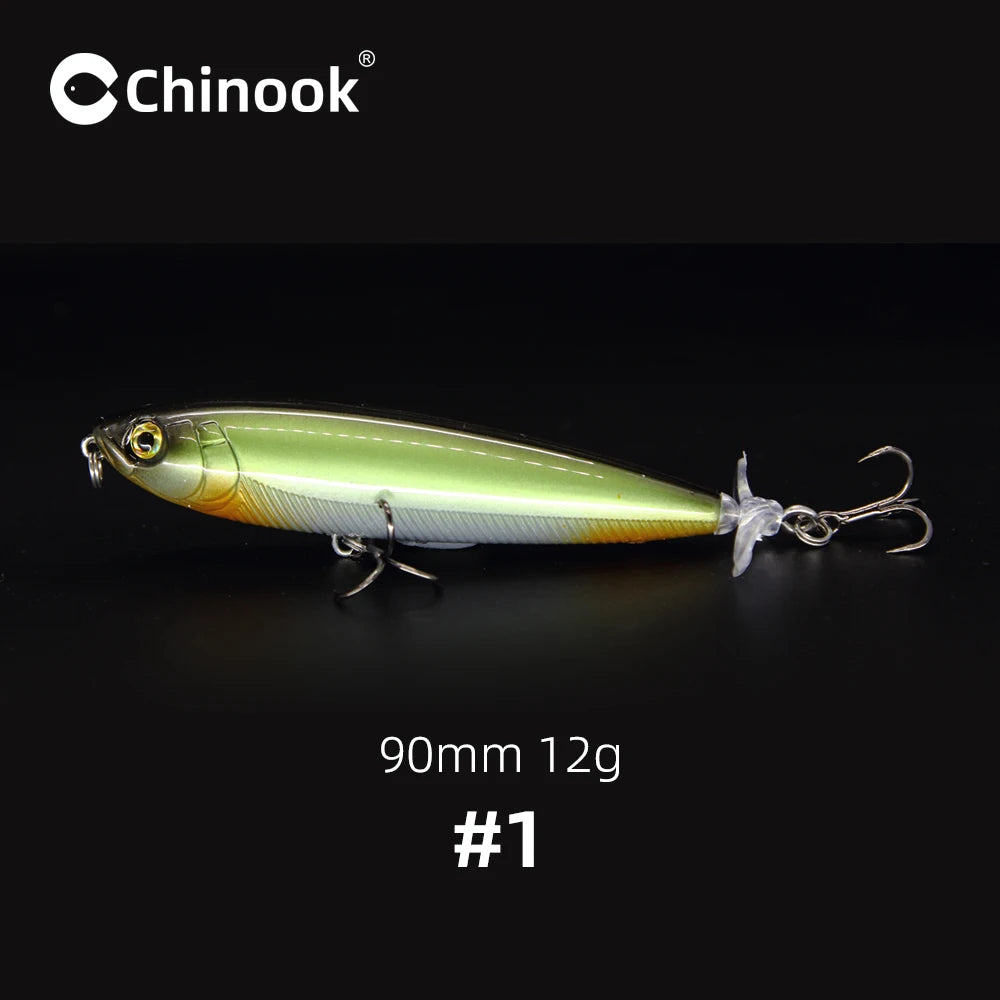 Chinook トップウォーターポッパー(リプロダクト) 7/16オンス（12g） 全6種 [フローティング]