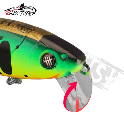 ミノー 45〜70mm 5.5〜18g スローシンキング WALK FISH / ウォークフィッシュ
