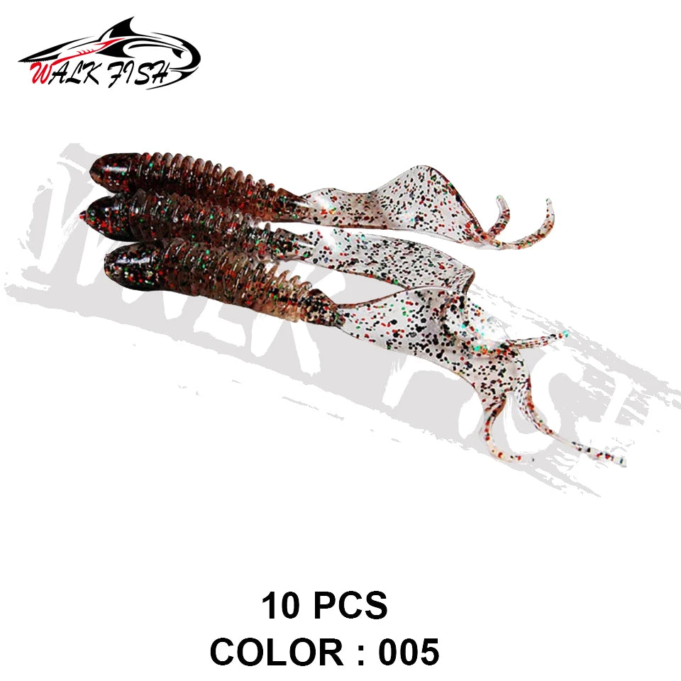 ワーム 8cm 2.5g 10本入 WALK FISH / ウォークフィッシュ