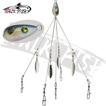 アラバマリグ 5アーム 215mm 17g WALK FISH / ウォークフィッシュ