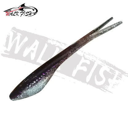 スプリットテールワーム 120mm 10g フローティング 5本入 WALK FISH / ウォークフィッシュ
