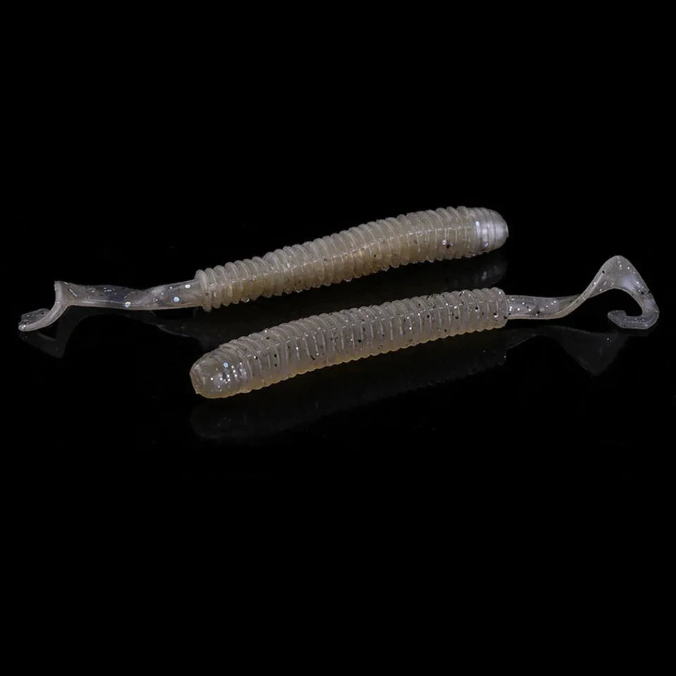 ストレートワーム 6/8/10cm 塩入り WALK FISH / ウォークフィッシュ