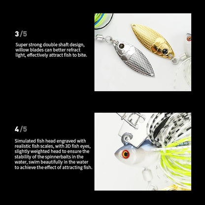 スピナーベイト 83mm 13g WALK FISH / ウォークフィッシュ