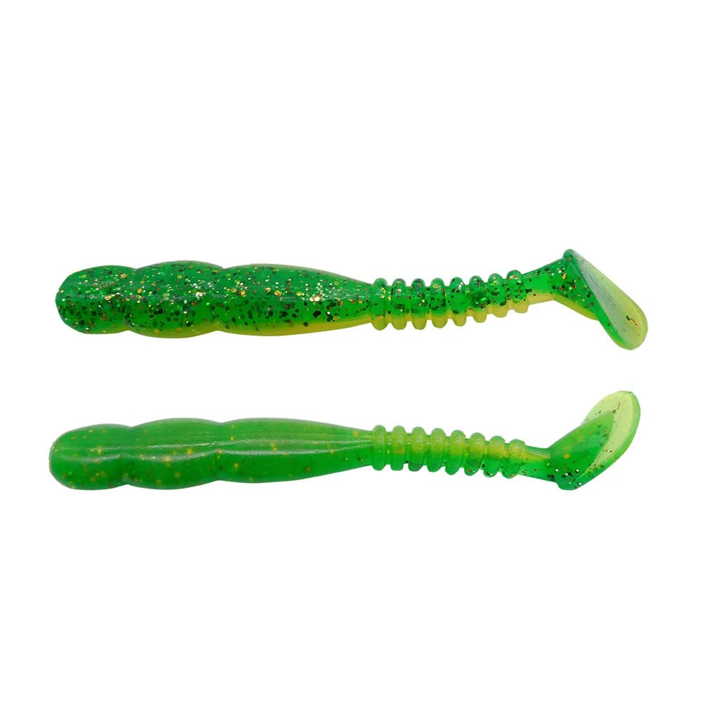 ESFISHING ロックバイブ ソフトテール(リプロダクト) 1.97インチ / 3.74インチ / 4.53インチ / 5.91インチ 全18種