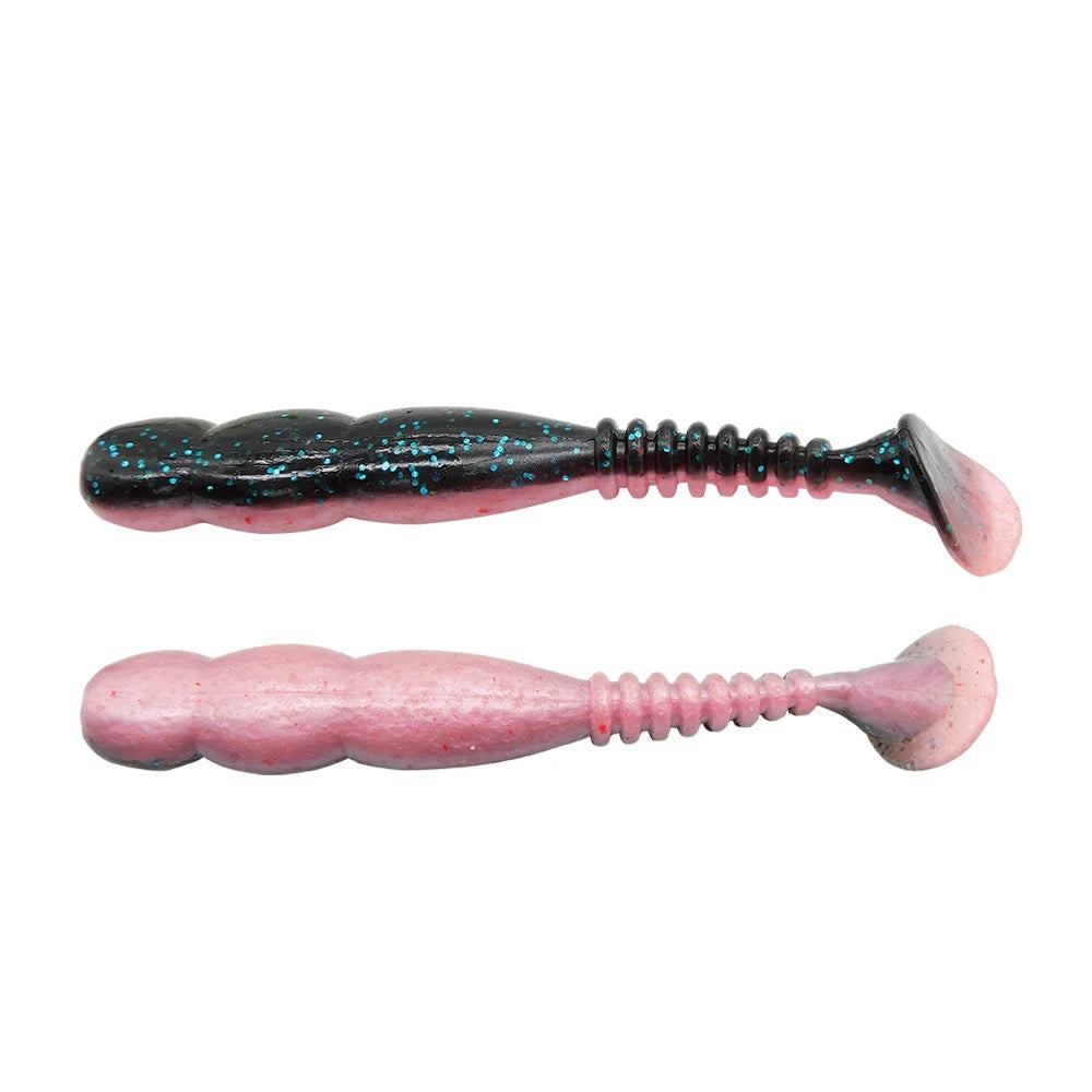 ESFISHING ロックバイブ ソフトテール(リプロダクト) 1.97インチ / 3.74インチ / 4.53インチ / 5.91インチ 全18種